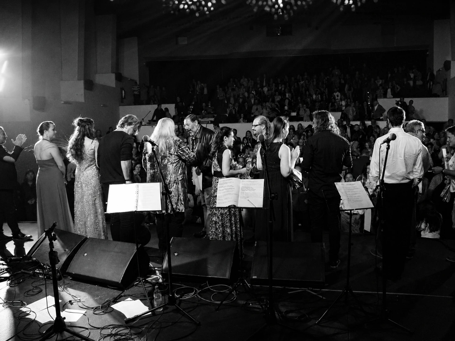 Fotografía del concierto homenaje a China Zorrilla